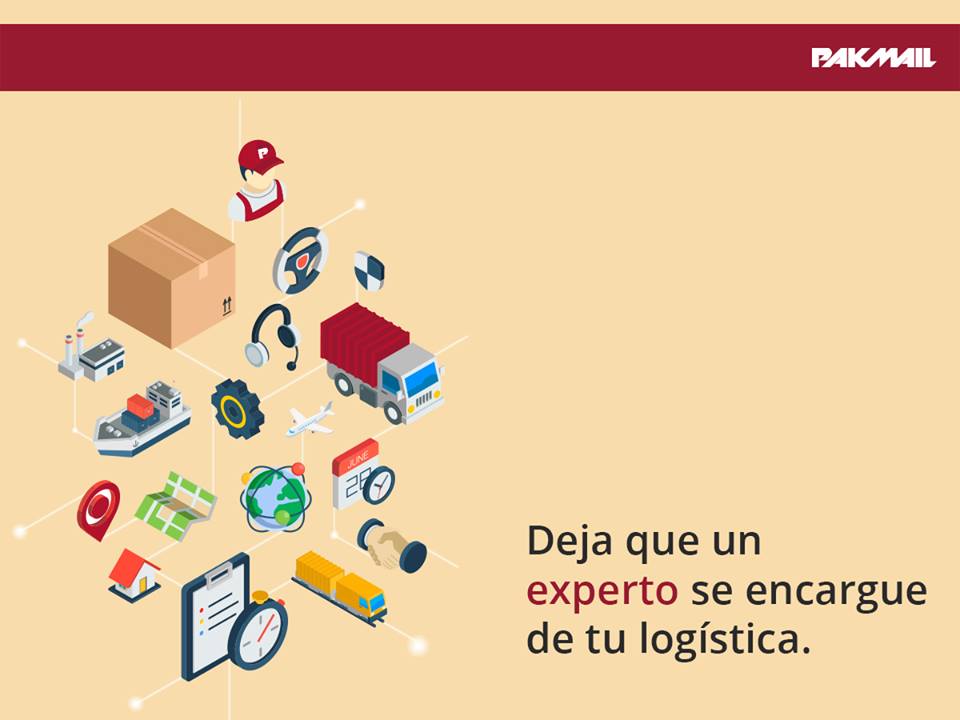 Deja que un experto de Pakmail Mty se encargue de tu logistica