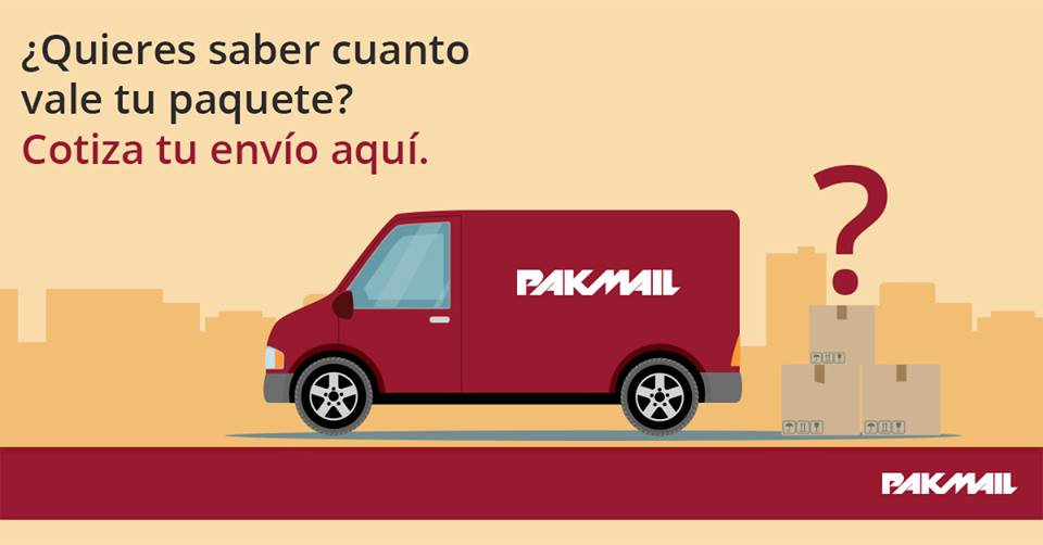 Cotiza tus envíos con Pakmail Mty